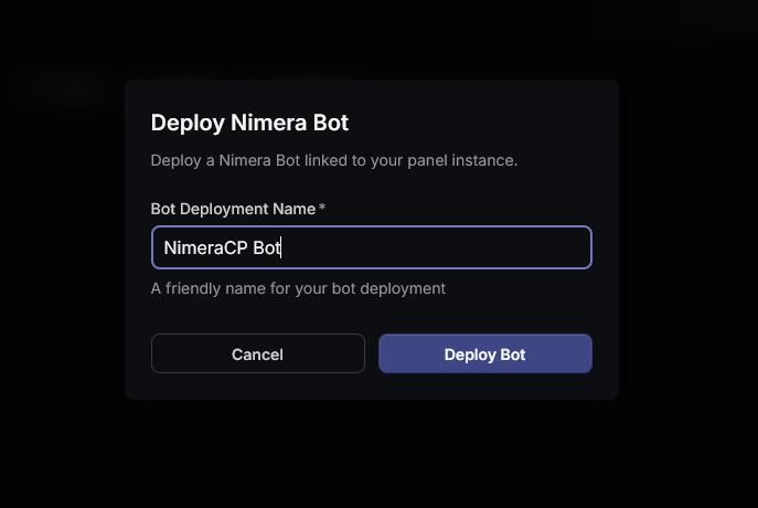 Discord Modal